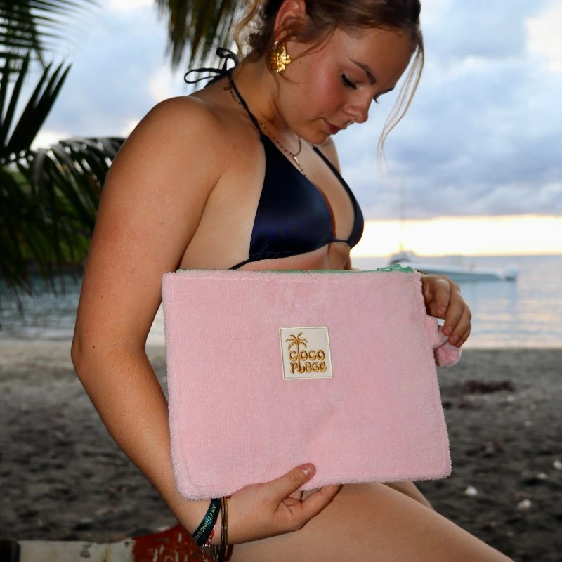 pochette rose