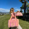 sac evasion et pochette clutch eponge bambou sac evasion et pochette clutch eponge bambou
